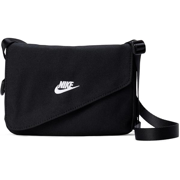 Amazon.com: Nike Sportswear Essentials Messenger Bag (15L) (Black